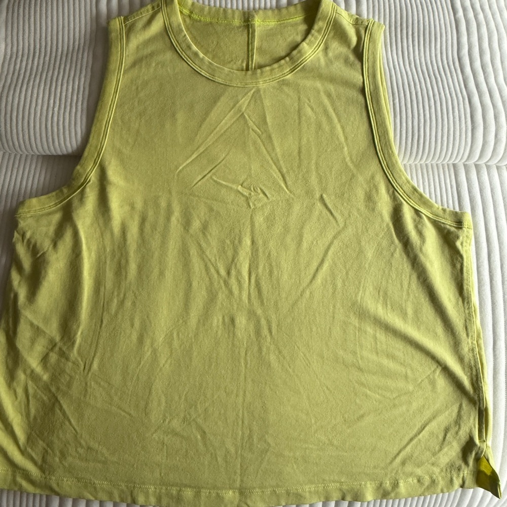 Lululemon Athletica Lime Muscle Tee
